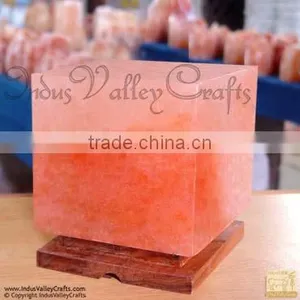 Rock Salt Lamp, Negative Ions, Air Purifier, Himalayan Crystal Lamps thumbnail-1