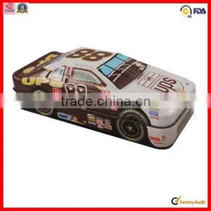 Factory Custom Design Pencil Car Shape Tin Box thumbnail-1