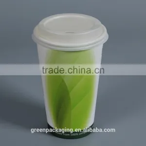 PLA Lined Paper Cups Single Wall 10oz thumbnail-1