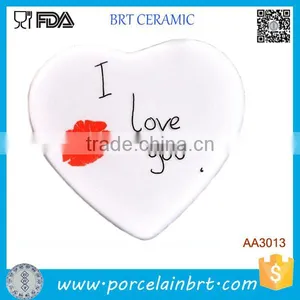 I Love You Ceramic Heart Shape Valentine Home Decor For Gift thumbnail-1