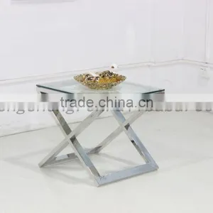 Coffee Table Side Table Stainless Steel Table thumbnail-1