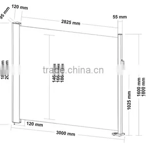Easy to Set up Sunshade Folding Side Awning thumbnail-3