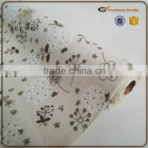2016 Cheap New Design 100% Linen Fabric Wholesale , 100% Linen Table Runner Table Linen thumbnail-4