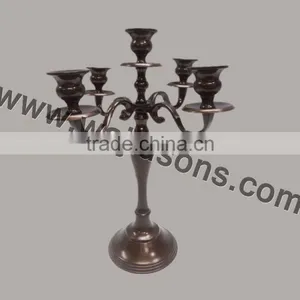 Wedding Table Black Candelabras & Wholesale Wedding Black Candelabra thumbnail-1