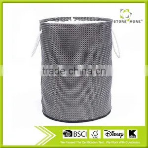 Modern Cotton Rope Hand Solid Waterproof Laundry Basket With Handles thumbnail-4
