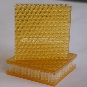 Waterproof Light Transmission Light Weight Honeycomb Composite Panel thumbnail-2