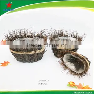 Willow Twig Handmade Craft Flower Vase thumbnail-6