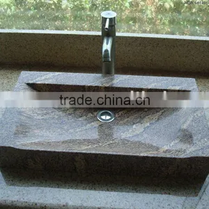 Red Marble Stone Sink/basin thumbnail-1
