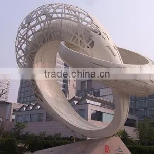 Outdoor Garden Decoration Stone Carving Marble Abstract Granite Sculpture thumbnail-1