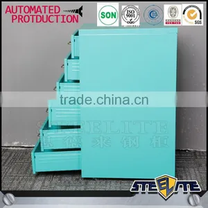 Bedroom Furniture Decoration Wholesale 6 Drawer Mobile File Cabinet With Wheels thumbnail-1