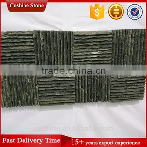 Waterfall Landscaping Slate Rock Jet Black Natural Slate Paving Stone thumbnail-1
