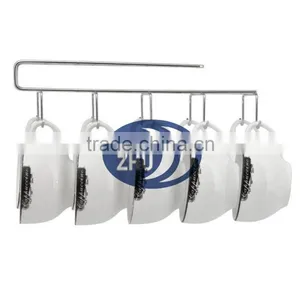 Metal Stainless Steel Cup Hanging Glass Bottle Drying Rack thumbnail-1