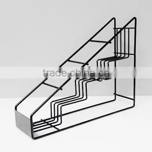 Stainless Steel Iron Metal Red Wine Rack thumbnail-2