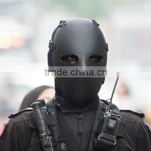 SWAT Tactical Military Full Face Protection Mask NIJ 3a .44 Aramid Core for SWAT thumbnail-2