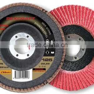 China Supplier Pexcraft T27 115mm Flap Disc for Stainless Steel Polishing thumbnail-3