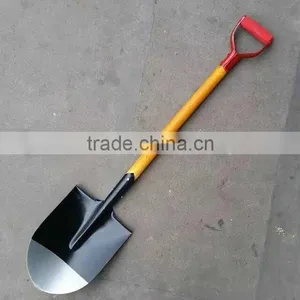 High Quality Hand Tool Wood Handle Farm Shovel thumbnail-1