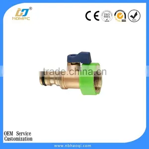 Brass Garden Hose Connector Shut-off Valve thumbnail-1