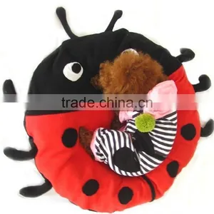 Luxury Pet Dog Beds Pet Product Supplies Cute Ladybug Shape Kennel Decorative Dog Kennels thumbnail-1