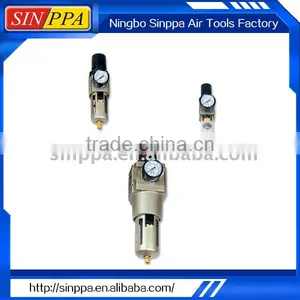 SMC Air Filter Regulator With Gauge. thumbnail-1
