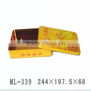 Square Cake Tin Box thumbnail-1