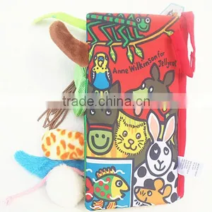 Development Toys Baby Kids Toddler Intelligence Educational Pets Tails Cloth Book Girl Boy thumbnail-5