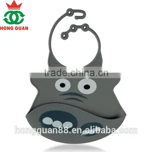 2015 Fashionable and Eco-friendly Silicone Plastic Baby Bib thumbnail-5
