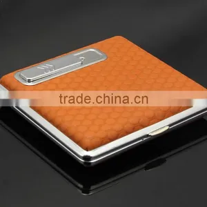 Multicolor Metal Cigar Tin Box With Electronic Lighter thumbnail-6