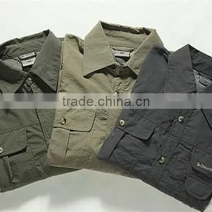 Quick Dry Sportswear Shirt Safari Outdoor Shirts Men thumbnail-1