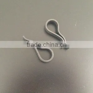 White Shirt Big Plastic Clip , Plastic Shirt Accessories Package thumbnail-1