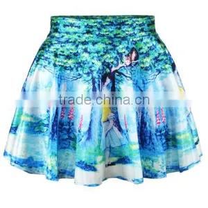 2017 3D Galaxy Skirt Mini Summer Skirt Wholesale and Retail thumbnail-4
