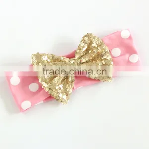 Baby Headbands and Leggings With Bow Cotton in Stock !! thumbnail-1