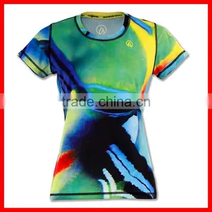 2016 Hot-sales New Arriving Compression Jersry Training Shirt for Cycling/Running thumbnail-1