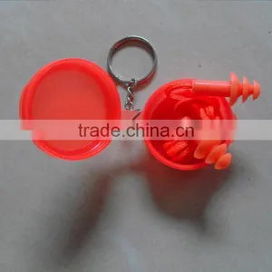 PU Hearing Protection,eco-friendly PU Earplugs, Earplug With Keychain thumbnail-1