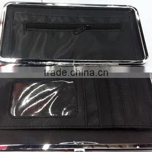 2017 Hot Stylish Pvc Leather Glitter Wallet With Peace Heart Face Printing thumbnail-3