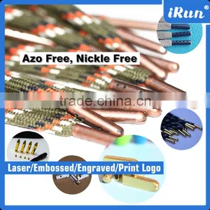 Customized Shoelace Bullet Metal Smooth Ends Aglet - Shoe Lace Tip Replacement - Cylinder Tips Metal Aglets DIY Shoe Lace Tips thumbnail-3