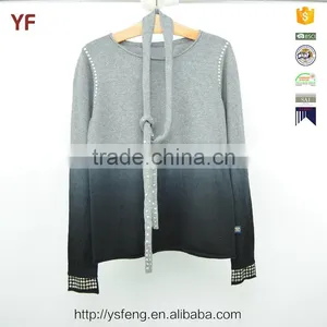 Dip Dye Branded Kids Sweaters Models For Children thumbnail-1