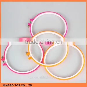 Hot Sale Colorful Plastic Cycle Cross Stitch Embroidery Hoops And Frames thumbnail-3
