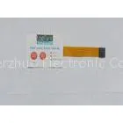 Flexible PCB LED Single Membrane Switch , Custom Push Button PVC Membrane Overlay thumbnail-1