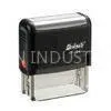 Black Rectangle Self Inking Rubber Stamps, Stock Office Stamps, Teacher Stamps thumbnail-1