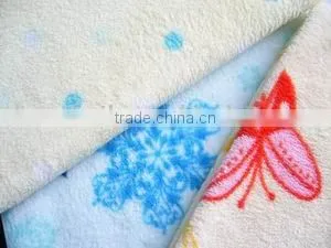Printed Coral Fleece Fabric thumbnail-1