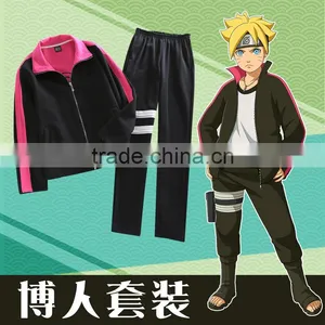 Japanese Anime Naruto Uzumaki Boruto Cartoon Wholesale Coat + Pants Cosplay Costume thumbnail-6