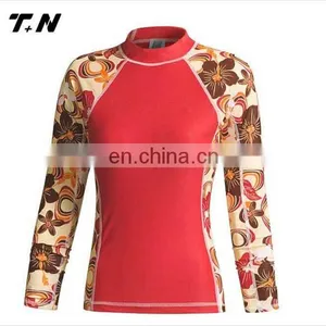 Custom Sublimated Sexy Women Rash Guard Rashguard Mma thumbnail-2
