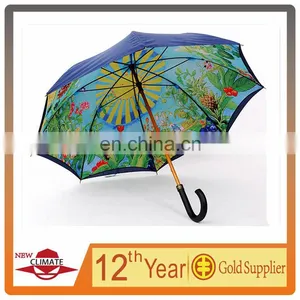2014 NEW FASHION LOGO PRINTED INSIDE PROMOTIONAL UMBRELLA thumbnail-1