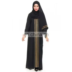 Oem Dubai Open Abaya Kimono,Womens Maxi Long Dress,Muslim Women Dress Pictures thumbnail-3