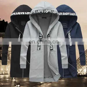 Online Shopping Men's Winter Sport Slim Hoodie Warm Pullover Sweatshirt Hooded Coat Sweater Tops thumbnail-1