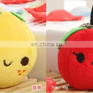 Good Quality Custom Peach Fruit Plush Toy thumbnail-2