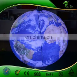 Colorful LED Inflatable Lighting Earth, Good Earth Lighting Bulbs thumbnail-1
