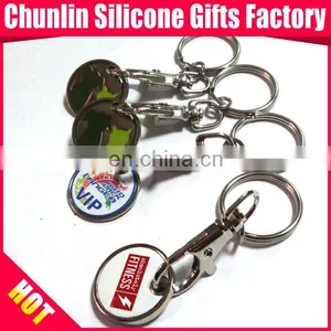 Keychain With Metal Tags / Keyring With Tags / Key Tags thumbnail-1
