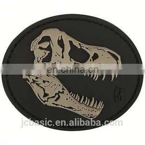 Sew on Silicone Patch Durable Eco-friendly Soft 3D PVC Rubber Badge by Fujian thumbnail-1