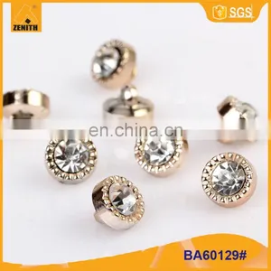 Shinny Gold ABS Shirt Button BA60129 thumbnail-2